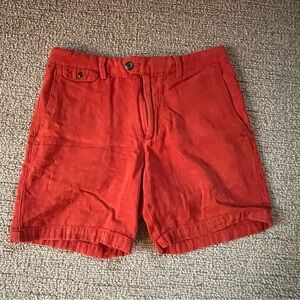 Banana Republic Red Men’s Linen Blend Shorts